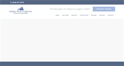 Desktop Screenshot of pebblebeachdental.com